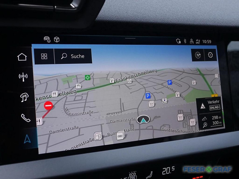 Audi A3 Sportback 30 TDI 116 BVM  occasion � L'Union - photo n�8