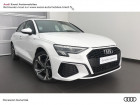 Audi A3 Sportback occasion Blanc année 2020 boite Manuelle Annonce Audi A3 Sportback occasion Diesel 30 TDI 116ch S line à Brest
