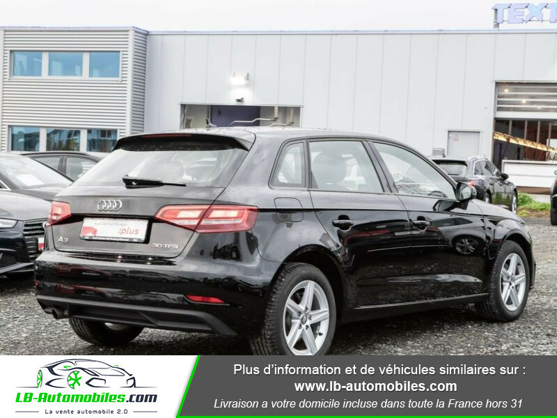 Audi A3 Sportback 33 TFSI Noir occasion à Beaupuy - photo n°3