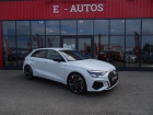 Audi A3 Sportback occasion Blanc année 2021 boite Robotisee Annonce Audi A3 Sportback occasion Diesel 35 TDI 150ch S line S tronic 7 à Barberey-Saint-Sulpice