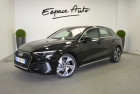 Audi A3 Sportback occasion Noir année 2021 boite Automatique Annonce Audi A3 Sportback occasion Diesel 35 TDI 150CH S LINE S TRONIC 7 à Quimper