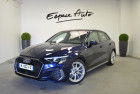 Audi A3 Sportback occasion Bleu année 2021 boite Automatique Annonce Audi A3 Sportback occasion Diesel 35 TDI 150CH S LINE S TRONIC 7 à Quimper