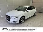 Audi A3 Sportback occasion Blanc année 2020 boite Robotisee Annonce Audi A3 Sportback occasion Diesel 35 TDI 150ch S tronic 7 à QUEVERT