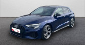 Audi A3 Sportback occasion année 2020 boite Manuelle Annonce Audi A3 Sportback occasion Essence 35 TFSI 150 S Line à La Rochelle