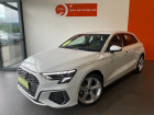 Audi A3 Sportback occasion Blanc année 2021 boite Manuelle Annonce Audi A3 Sportback occasion Essence 35 TFSI 150CH COD S LINE à Foix