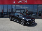 Audi A3 Sportback occasion Noir année 2021 boite Robotisee Annonce Audi A3 Sportback occasion Essence 35 TFSI 150ch Design Luxe S tronic 7 à Barberey-Saint-Sulpice