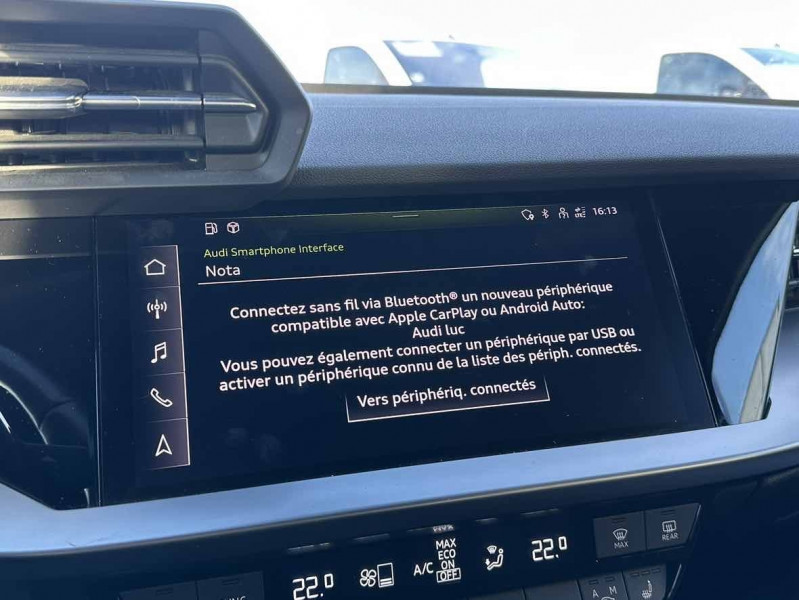 Audi A3 Sportback 35 TFSI 150CH S LINE S TRONIC 7  occasion  Labge - photo n14