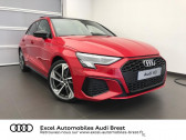 Audi A3 Sportback occasion année 2021 boite Robotisee Annonce Audi A3 Sportback occasion Hybride 35 TFSI 150ch S line S tronic 7 à Brest