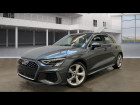 Audi A3 Sportback occasion Gris année 2020 boite Robotisee Annonce Audi A3 Sportback occasion Hybride 35 TFSI 150ch S-line S-tronic + options à SAINT-GREGOIRE