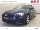 Audi A3 Sportback occasion Bleu année 2020 boite Manuelle Annonce Audi A3 Sportback occasion Essence 35 TFSI 150ch S line à QUEVERT