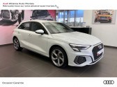 Audi A3 Sportback occasion année 2021 boite Robotisee Annonce Audi A3 Sportback occasion Hybride rechargeable 40 TFSI e 204ch S line S tronic 6 à Saint-Martin-des-Champs