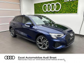 Audi A3 Sportback occasion année 2022 boite Robotisee Annonce Audi A3 Sportback occasion Hybride rechargeable 40 TFSI e 204ch S line S tronic 6 à Brest