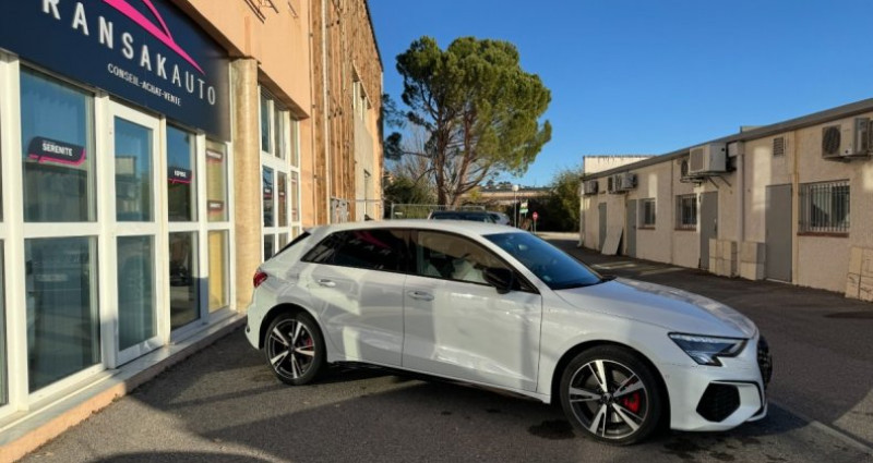 Audi A3 Sportback 45 TFSIe 245 S tronic 6 Competition PACK BLACK TVA DEDUCTIBL 2022 - photo n°4 Audi A3 Sportback 45 TFSIe 245 S tronic 6 Competition PACK BLACK TVA DEDUCTIBL  occasion à venelles - photo n°4
