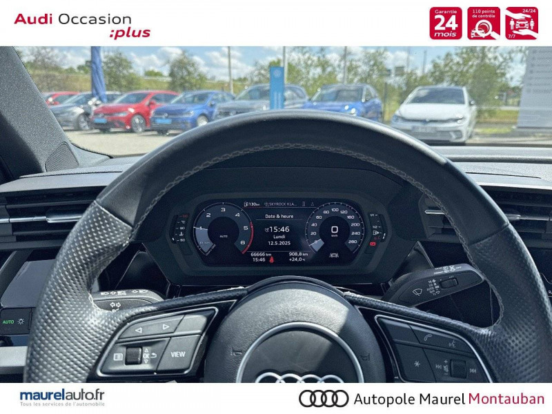 Audi A3 Sportback A3 Sportback 30 TDI 116 S Line 5p  occasion à Montauban - photo n°10
