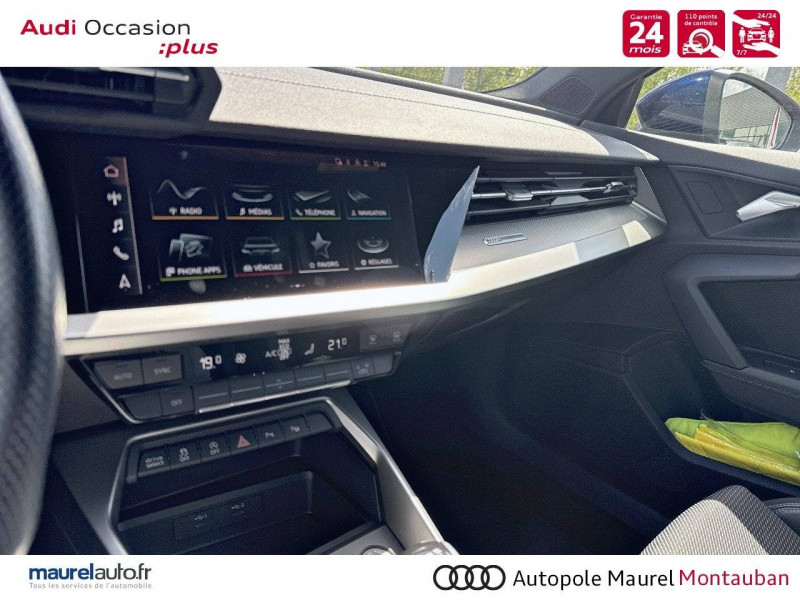 Audi A3 Sportback A3 Sportback 30 TDI 116 S Line 5p  occasion à Montauban - photo n°19