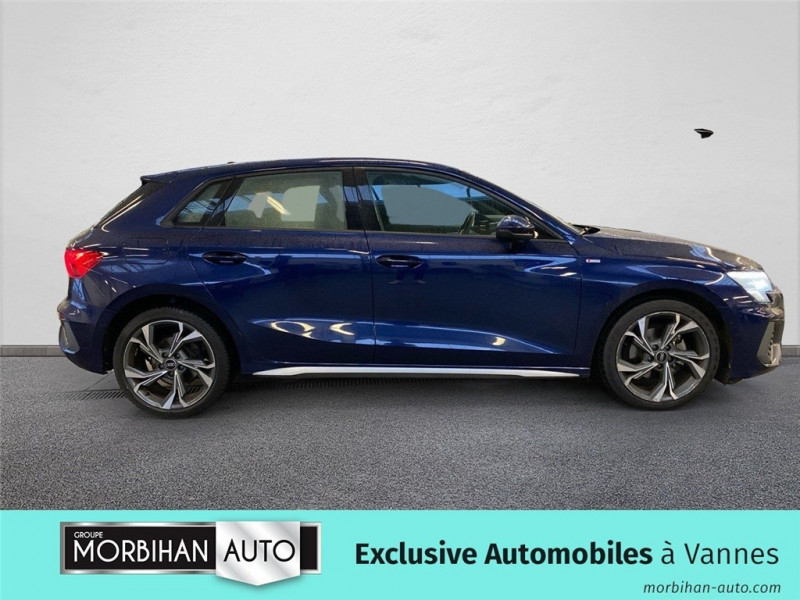 Audi A3 Sportback A3 Sportback 30 TDI 116 S tronic 7 S Line  occasion à Vannes - photo n°4