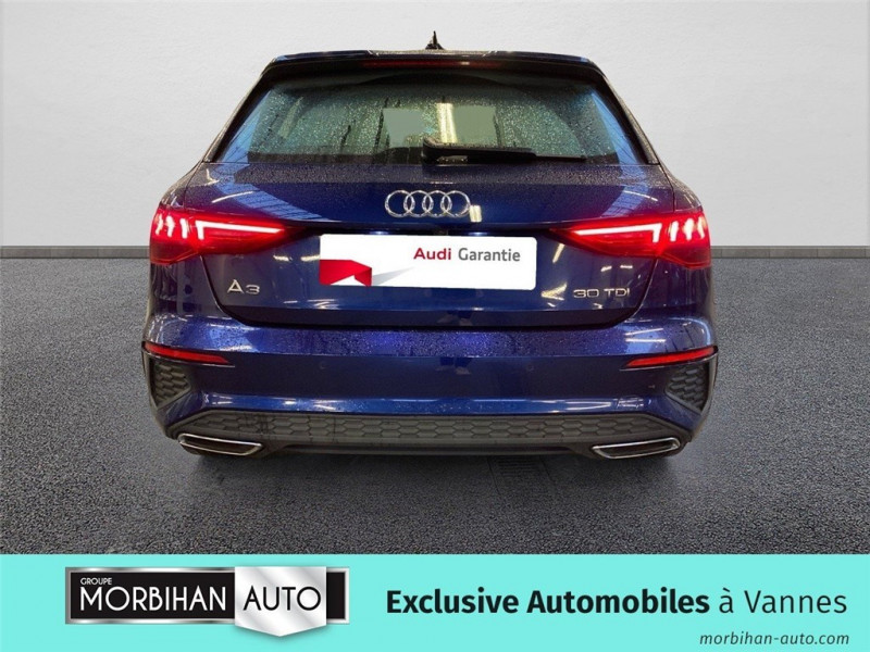 Audi A3 Sportback A3 Sportback 30 TDI 116 S tronic 7 S Line  occasion à Vannes - photo n°5