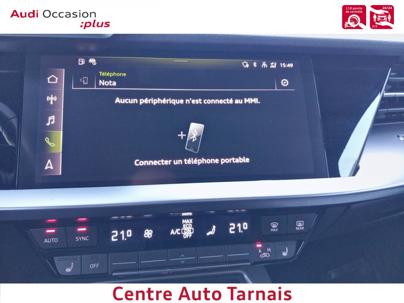 Audi A3 Sportback A3 Sportback 30 TFSI Mild Hybrid 110 S tronic 7 A3 5p  occasion  Albi - photo n16