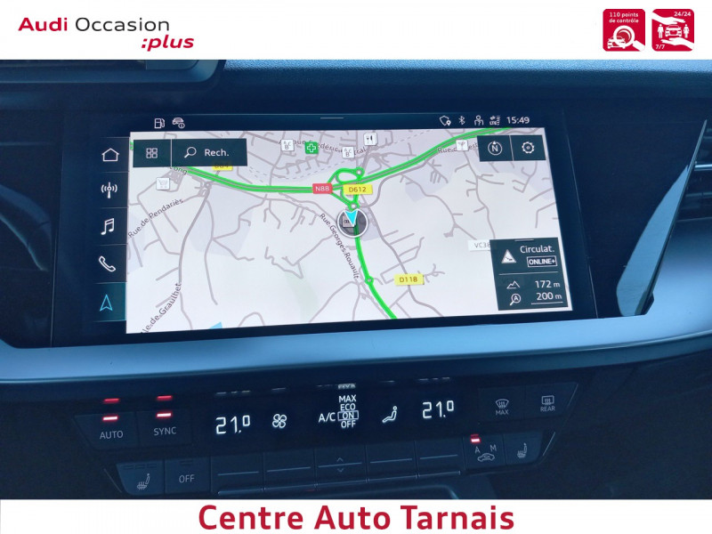 Audi A3 Sportback A3 Sportback 30 TFSI Mild Hybrid 110 S tronic 7 A3 5p  occasion  Albi - photo n17