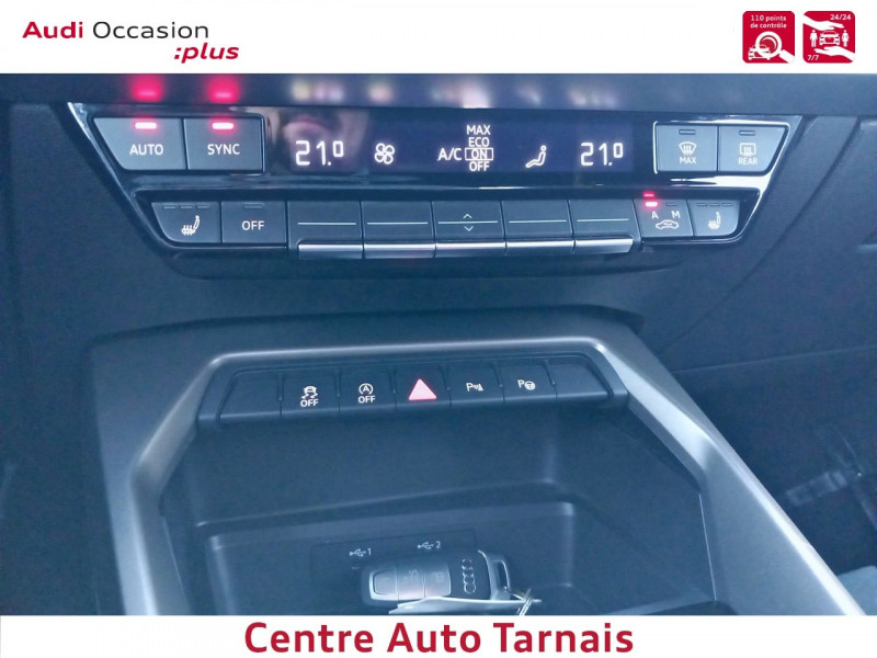 Audi A3 Sportback A3 Sportback 30 TFSI Mild Hybrid 110 S tronic 7 A3 5p  occasion à Albi - photo n°19