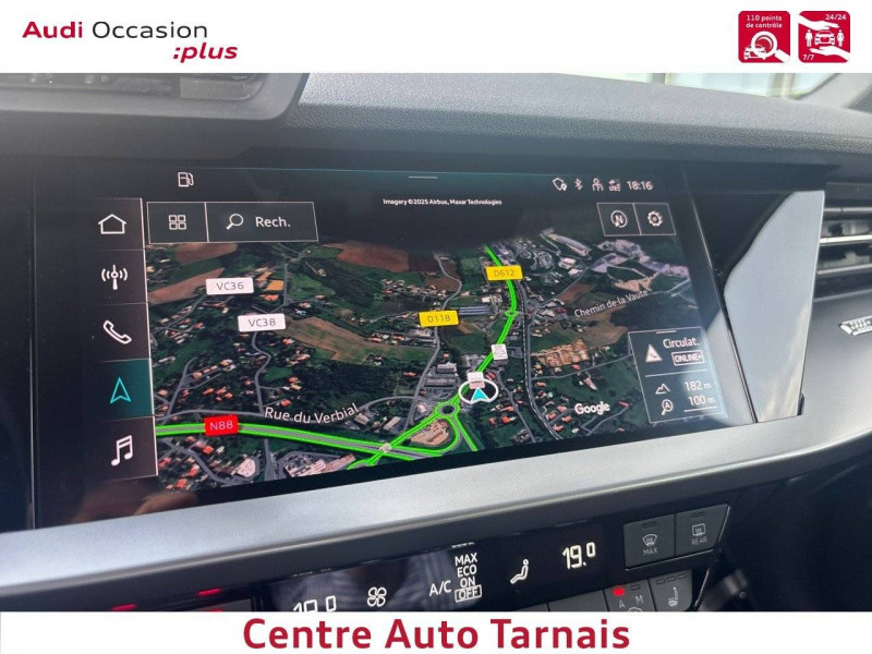 Audi A3 Sportback A3 Sportback 30 TFSI Mild Hybrid 110 S tronic 7 Design 5p  occasion à Albi - photo n°12