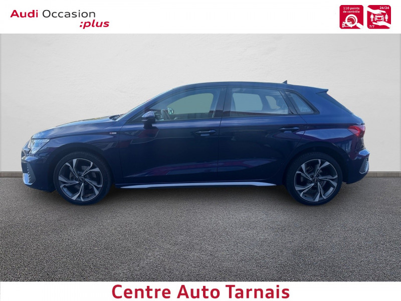 Audi A3 Sportback A3 Sportback 30 TFSI Mild Hybrid 110 S tronic 7 S Line 5p  occasion � Albi - photo n�2