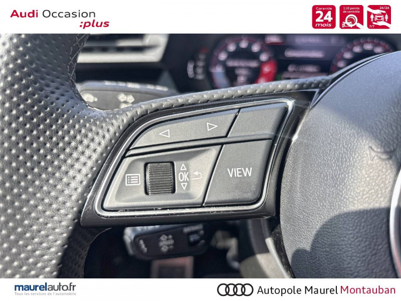 Audi A3 Sportback A3 Sportback 30 TFSI Mild Hybrid 110 S tronic 7 S Line 5p  occasion  Montauban - photo n15