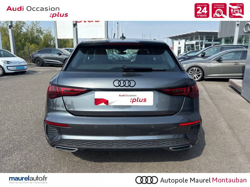 Audi A3 Sportback A3 Sportback 30 TFSI Mild Hybrid 110 S tronic 7 S Line 5p  occasion  Montauban - photo n8