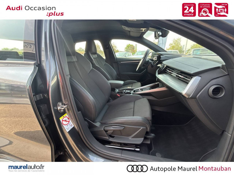 Audi A3 Sportback A3 Sportback 30 TFSI Mild Hybrid 110 S tronic 7 S Line 5p  occasion  Montauban - photo n6