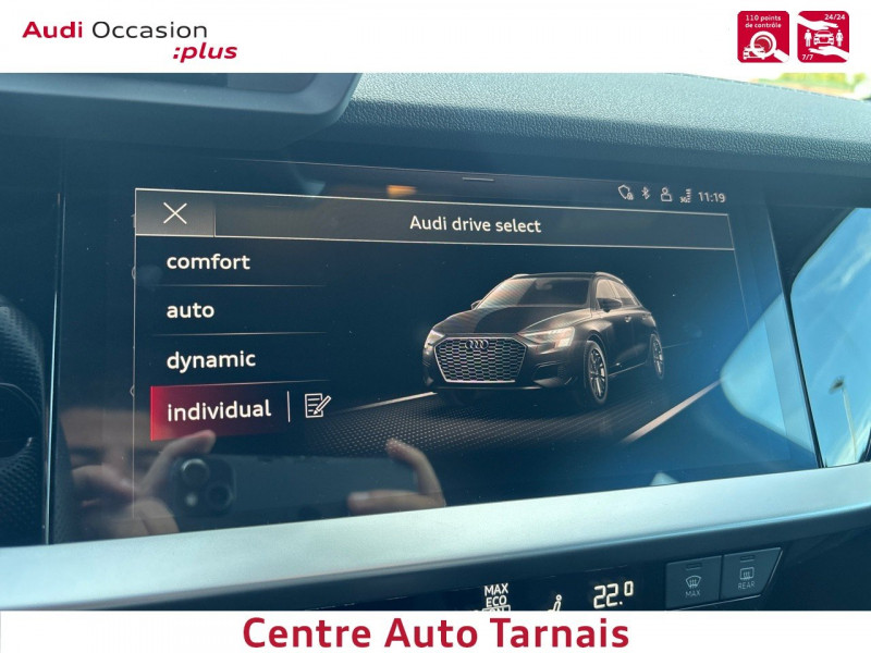 Audi A3 Sportback A3 Sportback 30 TFSI Mild Hybrid 110 S tronic 7 S Line 5p  occasion  Albi - photo n14