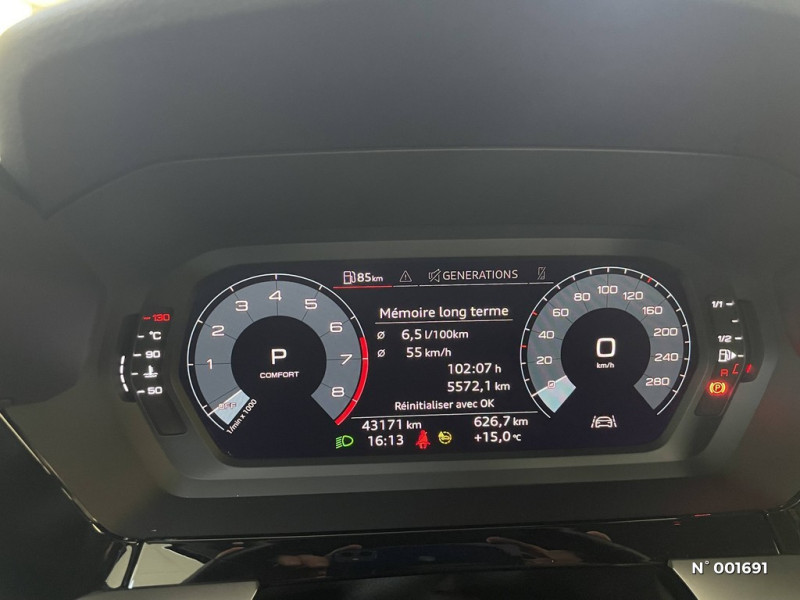 Audi A3 Sportback A3 Sportback 30 TFSI Mild Hybrid 110 S tronic 7  occasion  Saint-Maur-des-Fosss - photo n9