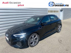 Audi A3 Sportback occasion Noir année 2020 boite Sequentielle Annonce Audi A3 Sportback occasion Diesel A3 Sportback 35 TDI 150 S tronic 7 S Line 5p à Chatuzange-le-Goubet