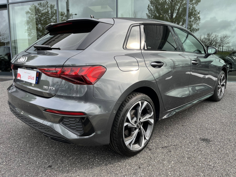 Audi A3 Sportback A3 Sportback 35 TDI 150 S tronic 7 S line 5p  occasion  Onet-le-Chteau - photo n3