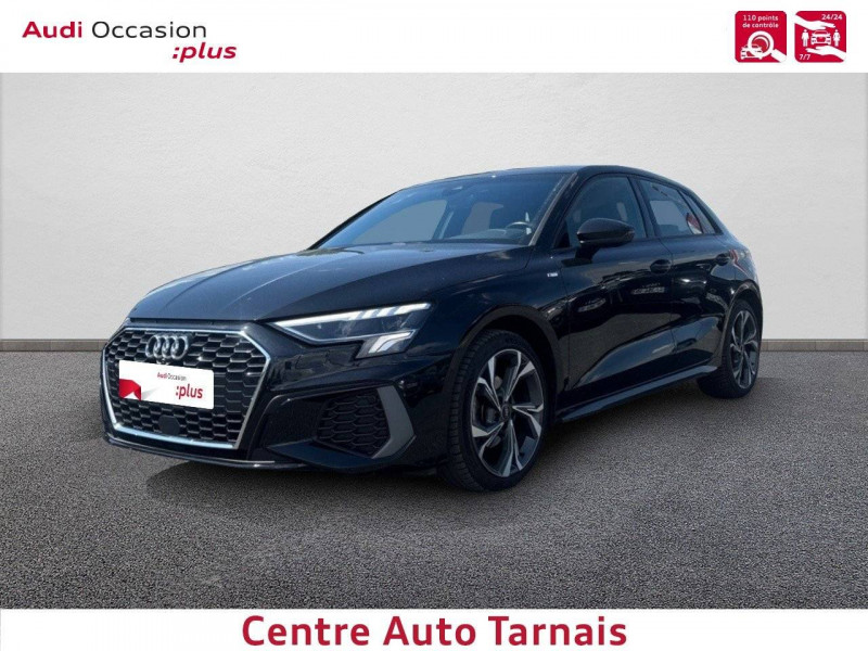 Audi A3 Sportback A3 Sportback 35 TDI 150 S tronic 7 S Line 5p  occasion à Albi - photo n°1