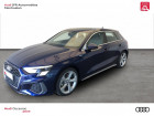 Audi A3 Sportback occasion Bleu boite Manuelle Annonce Audi A3 Sportback occasion Essence A3 Sportback 35 TFSI 150 S line 5p à montauban