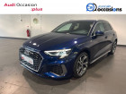 Audi A3 Sportback occasion Bleu année 2020 boite Manuelle Annonce Audi A3 Sportback occasion Essence A3 Sportback 35 TFSI 150 S Line 5p à Seynod