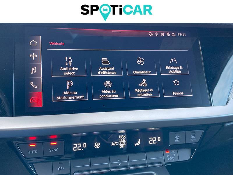 Audi A3 Sportback A3 Sportback 35 TFSI 150 S Line 5p  occasion  Lescar - photo n14