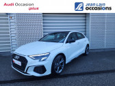 Audi A3 Sportback occasion année 2022 boite Sequentielle Annonce Audi A3 Sportback occasion A3 Sportback 35 TFSI 150 S tronic 7 S Line 5p à Cessy
