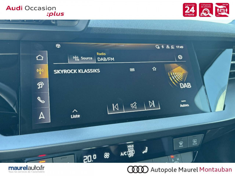 Audi A3 Sportback A3 Sportback 35 TFSI Mild Hybrid 150 S tronic 7 Business Exe  occasion  Montauban - photo n19