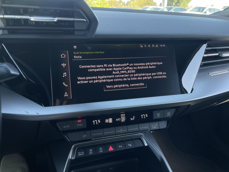 Audi A3 Sportback A3 Sportback 35 TFSI Mild Hybrid 150 S tronic 7 Design 5p  occasion � Onet-le-Ch�teau - photo n�13