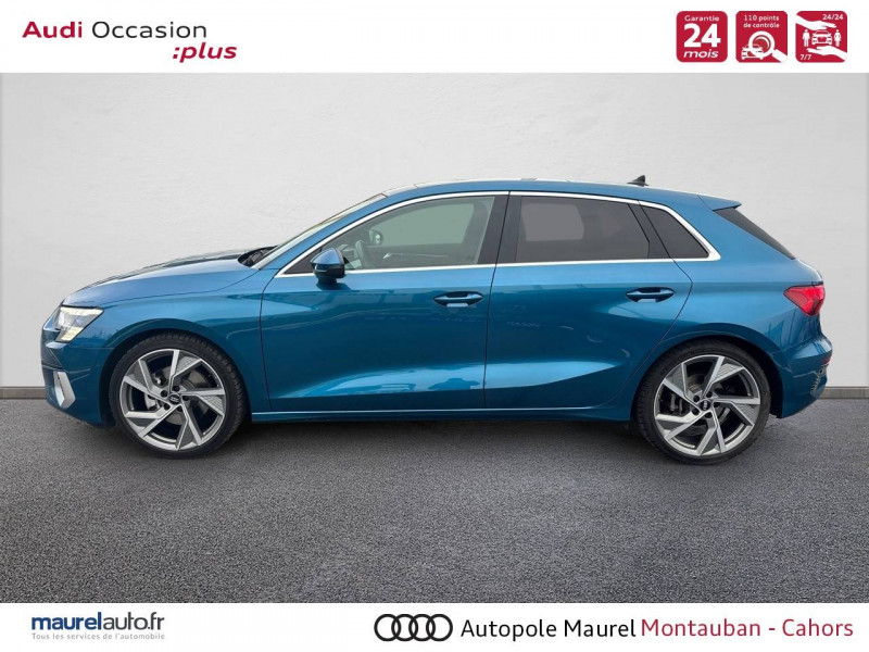 Audi A3 Sportback A3 Sportback 35 TFSI Mild Hybrid 150 S tronic 7 Design Luxe   occasion à Montauban - photo n°3