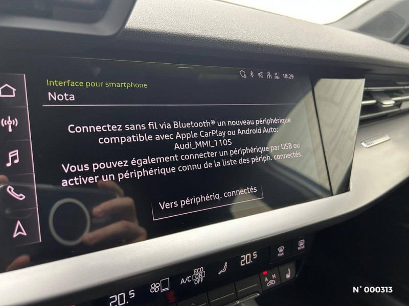 Audi A3 Sportback A3 Sportback 35 TFSI Mild Hybrid 150 S tronic 7 Design  occasion  Brie-Comte-Robert - photo n13