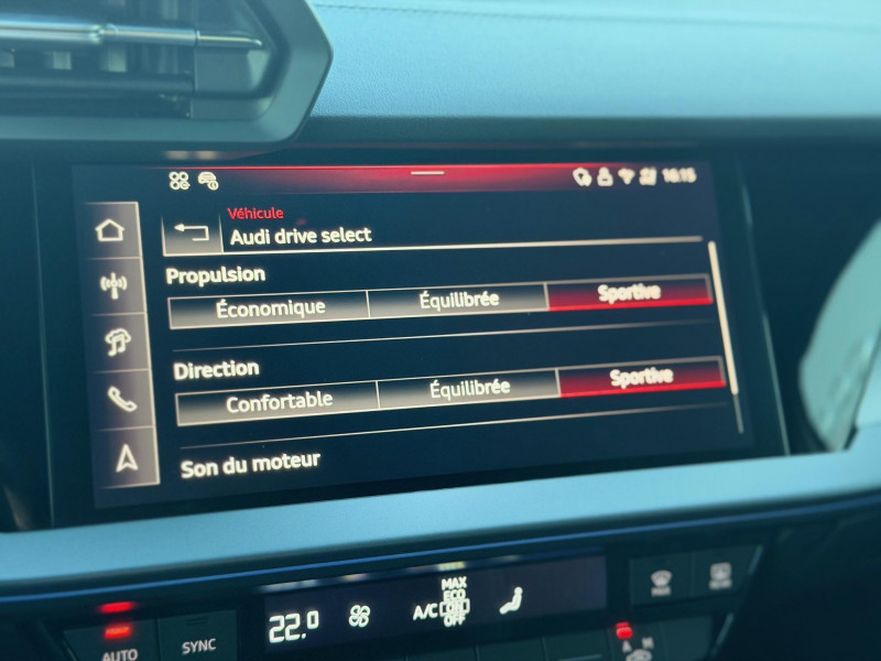 Audi A3 Sportback A3 Sportback 35 TFSI Mild Hybrid 150 S tronic 7 S line 5p  occasion � Albi - photo n�16