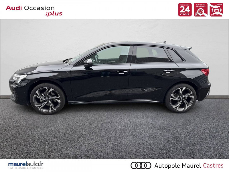 Audi A3 Sportback A3 Sportback 35 TFSI Mild Hybrid 150 S tronic 7 S line 5p  occasion  Castres - photo n3