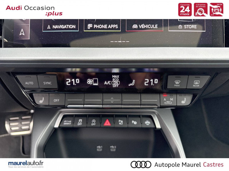 Audi A3 Sportback A3 Sportback 35 TFSI Mild Hybrid 150 S tronic 7 S line 5p  occasion  Castres - photo n13
