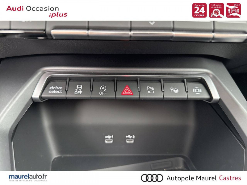 Audi A3 Sportback A3 Sportback 35 TFSI Mild Hybrid 150 S tronic 7 S line 5p  occasion  Castres - photo n12