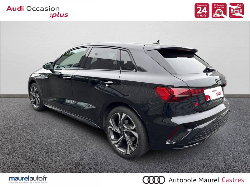 Audi A3 Sportback A3 Sportback 35 TFSI Mild Hybrid 150 S tronic 7 S line 5p  occasion  Castres - photo n4