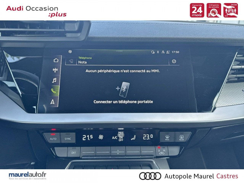 Audi A3 Sportback A3 Sportback 35 TFSI Mild Hybrid 150 S tronic 7 S Line 5p  occasion  Castres - photo n18