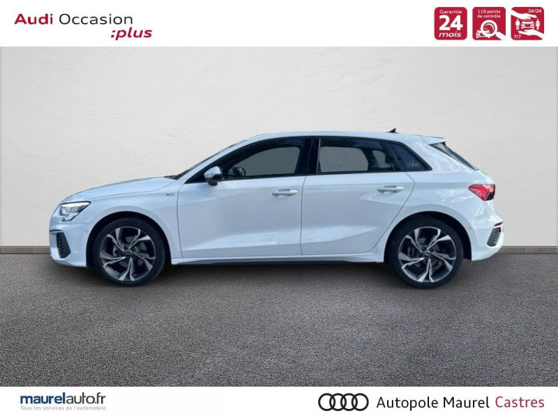 Audi A3 Sportback A3 Sportback 35 TFSI Mild Hybrid 150 S tronic 7 S Line 5p  occasion  Castres - photo n3