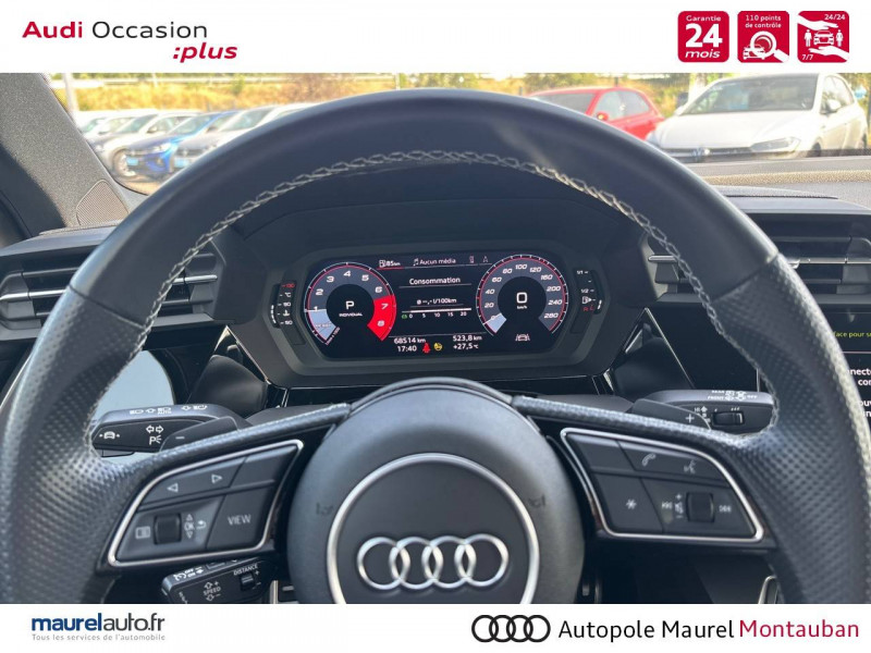 Audi A3 Sportback A3 Sportback 35 TFSI Mild Hybrid 150 S tronic 7 S Line 5p  occasion  Montauban - photo n10